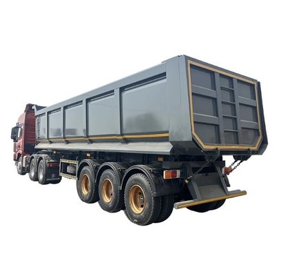 30-100 Tonnen U-Typ Hydraulischer Hinterdump Semi-Anhänger Tipper Tipping Semi-Lkw Anhänger