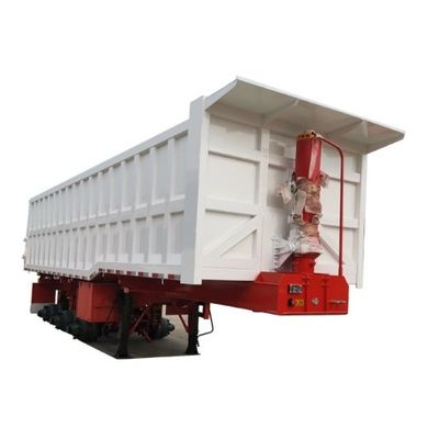 5 Achsen Hydraulischer Hinterdump Semi-Anhänger Ende Tipper mit Q345B / T700 Stahl Hauptstrahl