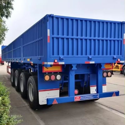WS Dreiachsige Güterbeförderung Seitenbrett Seitenwand Lkw Lkw-Frachtanhänger für Lkw