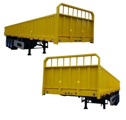 3 Achsen Schüttgut- und Containertransport Stahlseitenwände Sattelzug für Sattelwagen