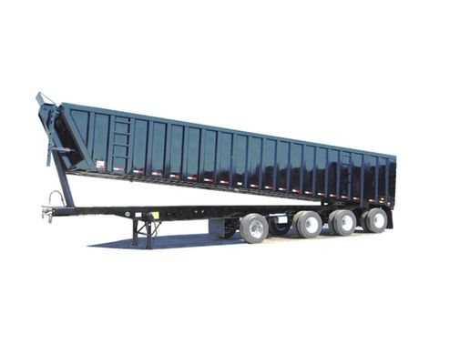 Sandstein Getreide transportierende Hinterdump Semi-Anhänger für ShanDong WS 3 Achsen 20-100Tons