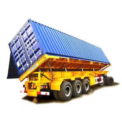 40 Tonnen Dump Semi-Anhänger Tipper Tipping Side Truck Anhänger mit 2&quot;/3.5&quot; King Pin