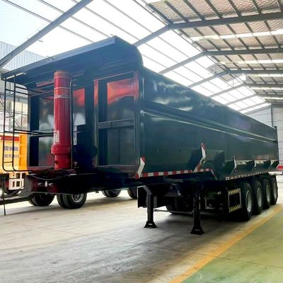 Hochfeste 4 Achsen 30-100 Tonnen U-Form Hinterdump Truck Halbanhänger Achse 2*13T FUWA