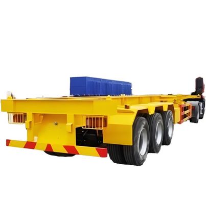 Wosheng Lkw 2/3/4 Achs Semi-Anhänger mit maximaler Nutzlast 30000 kg Stahl-Skelett Design