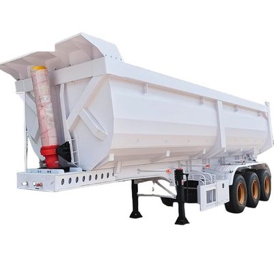 2&quot; 50mm oder 3,5&quot; 90mm JOST Kippen-Semi-Anhänger für Stein Sand Transport Stahlmaterial