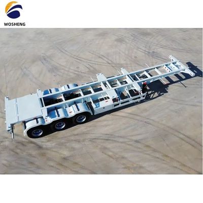 Nach Anforderung des Kunden 40ft Container Skeleton Semi-Trailer für Container Transport Bedürfnisse