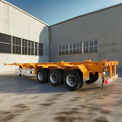Container Anhänger Skelett Halbanhänger zum Transport 20ft 40ft Container mit Design