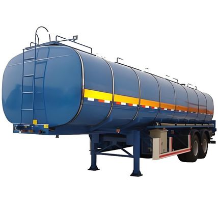 40000 bis 75000 Liter Kraftstoff oder Öl Tanker Semi-Trailer mit Tare Gewicht 9800kgs
