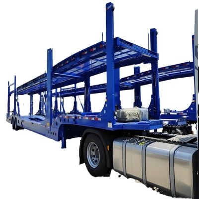 Maximale Nutzlast 30000 kg 2/3 Achs-Fahrzeugträger Semi-Lkw-Anhänger für den Fahrzeugtransport
