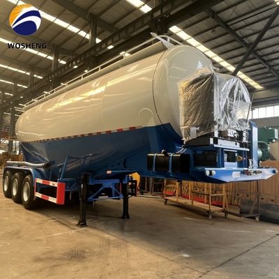 V-Typ 3 Achsen 45-60cbm Schüttzementtanker Halbanhänger für den Transport großer Kapazitäten