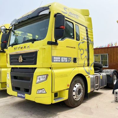 31 40T Sinotruk HOWO Container Frachtanhänger Traktor Kopf Lkw mit 380 PS 400 PS 420 PS