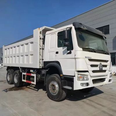 Städtebau Müll Transport Müllwagen Gebraucht 336HP HOWO mit 3 Passagieren