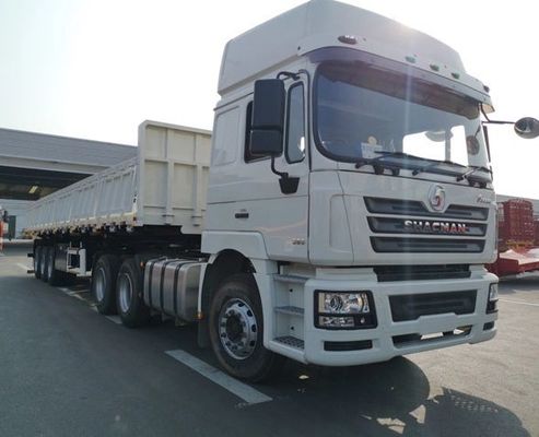 Gebrauchtes 336 PS HOWO Dump Truck für den Transport 8685*2496*3850 mm Semi-Anhänger
