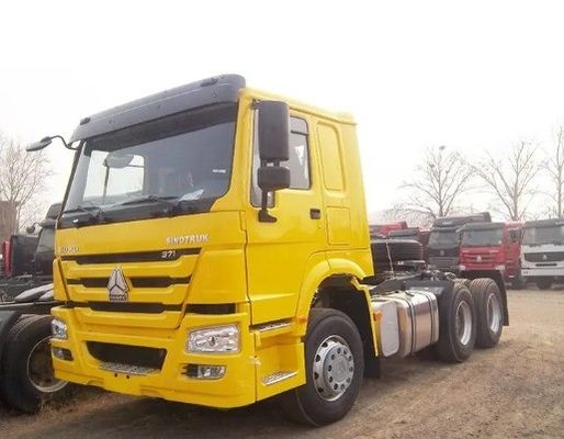 Segment Schwerlastwagen Sinotruk Howo Gebraucht-Dump-Anhänger Traktorkopf 4x2 6x4 Euro 5/6