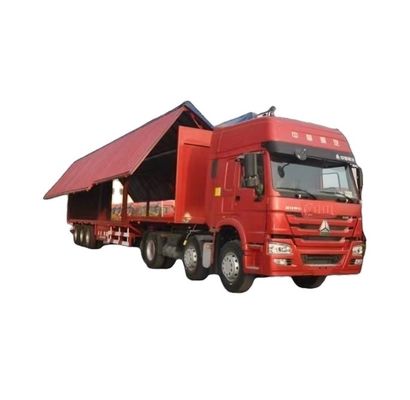 Wosheng 30/40t Logistik Flügelspannung Van Semi-Anhänger Doppel-Linienbremssystem WABCO