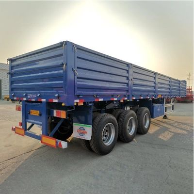 Lkw-Anhänger Leichtbau-Wand-Seiten-Semi-Anhänger aus Shangdong WS Tare Gewicht 7500kgs