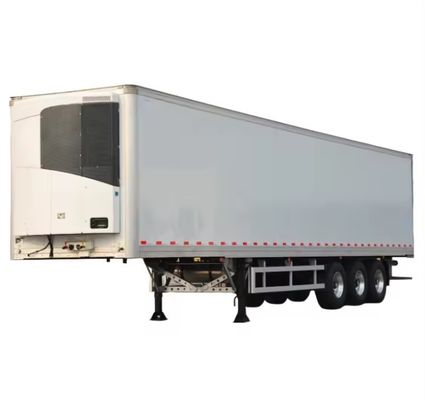 Maßgeschneiderte Kühlschränke Gefrierschränke Semi-Lkw-Anhänger mit 13T/16T Achsen von Wosheng