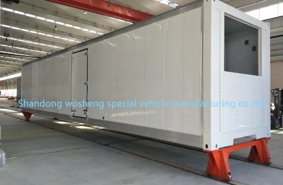 Maßgeschneiderte Kühlschränke Gefrierschränke Semi-Lkw-Anhänger mit 13T/16T Achsen von Wosheng