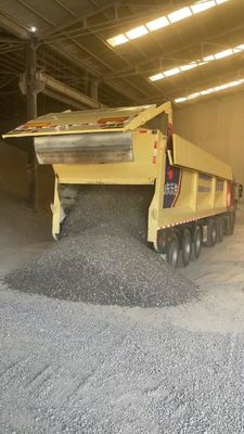 Lkw-Anhänger mit Wosheng-Modell Intelligenter Crawler-Gürtel und automatischem Förderband