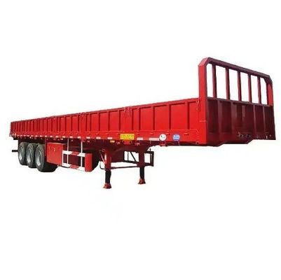 Guter Export 13m 3 Achs Seitenwand Semi-Anhänger mit hoher Nutzlast und Stahlmaterial
