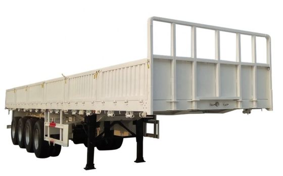 Guter Export 13m 3 Achs Seitenwand Semi-Anhänger mit hoher Nutzlast und Stahlmaterial