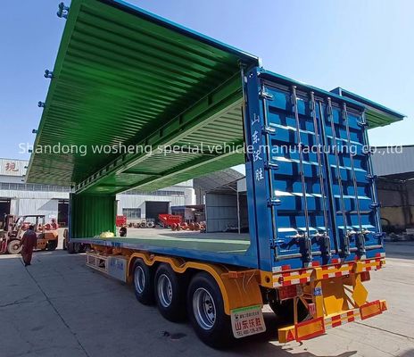 King Pin 90 3,5&quot; JOST/Other Wosheng 3 Achse 30/40T Logistik-Wingspan Van Halbanhänger