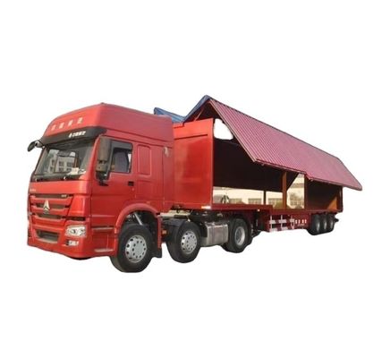 WS Hydraulik 40-50 Tonnen Flügel Öffnungsbox Van Halbanhänger für Schüttgut'Top-Wahl