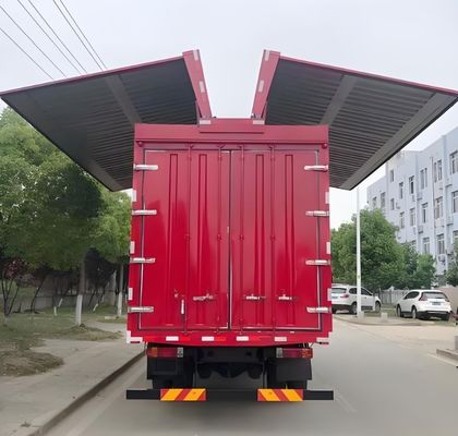 Semi-Trailer 9,5-16 m lang 3 Achsen 30-50 Tonnen Logistik-Flügel-Spanne-Van mit offenem Flügel-Box