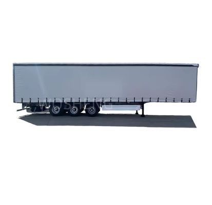 OTTC 3 Achsen 40ft 45ft Weißes Vorhang Seitenschleifwagen Halbanhänger für den russischen Markt