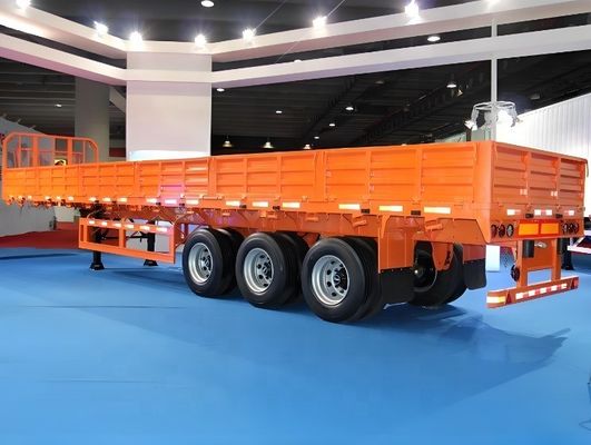 Leichtes Gewicht 2 3 4 Achs Nutzlast 50 Tonnen Lastwagen Halbanhänger mit Q345B T700 Material