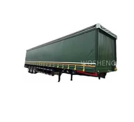 BPW/FUWA Achse 3 Achsen 40ft 45ft PVC Vorhang-Side-Semi-Trailer mit Seitenvorhang