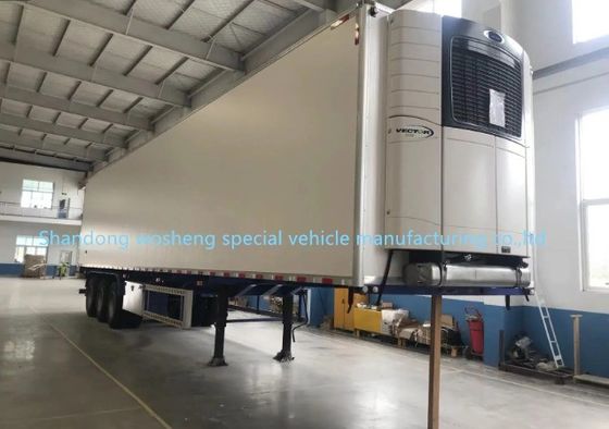 Q345B T700 Material Schwerlast 45ft Kühlwagen-Semi-Anhänger mit Reefer-Antriebseinheit