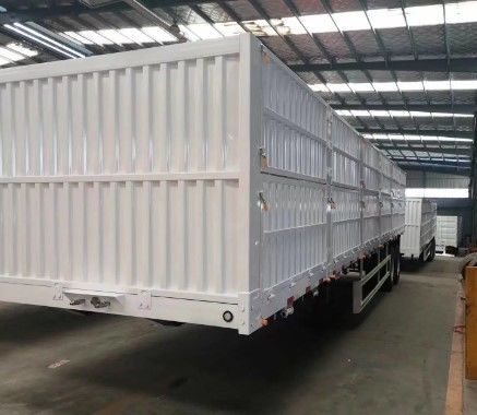 40-80 Tonnen Dropside Sidewall Cargo Lkw Semi-Lkw Anhänger mit und kundenspezifisches Design