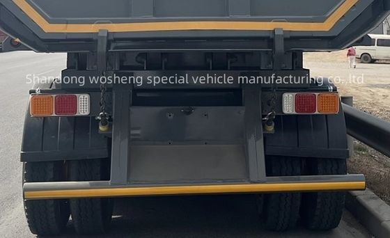 30-100 Tonnen U-Typ Hydraulischer Hinterdump Semi-Anhänger Tipper Tipping Semi-Lkw Anhänger