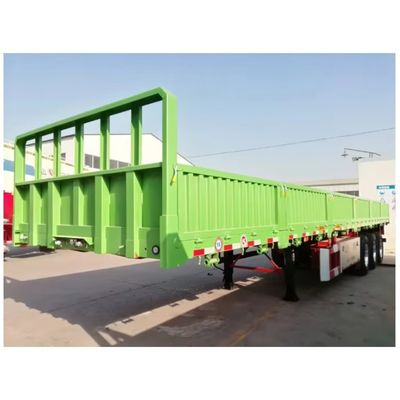 Semi-Trailer mit 3 Achsen 40 Tonnen 60 Tonnen Fallseite Wand Seitenwand Ladungstransport-Lkw-Anhänger