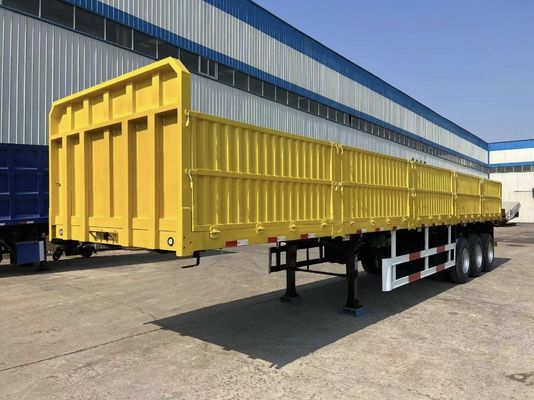 Semi-Trailer mit 3 Achsen 40 Tonnen 60 Tonnen Fallseite Wand Seitenwand Ladungstransport-Lkw-Anhänger