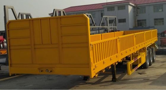 Semi-Trailer mit 3 Achsen 40 Tonnen 60 Tonnen Fallseite Wand Seitenwand Ladungstransport-Lkw-Anhänger