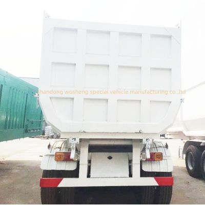 5 Achsen Hydraulischer Hinterdump Semi-Anhänger Ende Tipper mit Q345B / T700 Stahl Hauptstrahl