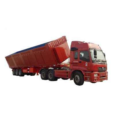 40-100 Tonnen maximale Nutzlast 12.00R22.5/11.00R20 Reifenseiten-Dump Truck Tipper Semi-Trailer