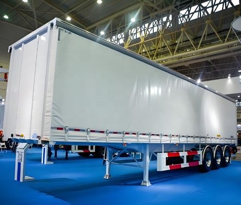 13T 16T BPW/FUWA Achse Tri 3 Achse Lieferwagenbox-Typ Lkw-Halbanhänger für Lkw-Anhänger