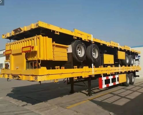 Lkw-Anhänger 3 Achsen 40-100 Tonnen Stahl Seitenwand Semi-Anhänger mit und erschwinglich