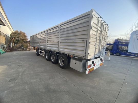 Maximale Nutzlast 40-80 Tonnen Semi-Trailer Woshengs 40 Tonnen Tri-Achse mit Stahlmaterial