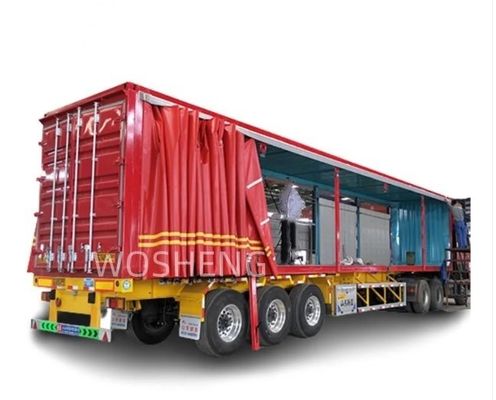 Doppelleitungsbremssystem WABCO Tri-Achse 60 Tonnen Seitenvorhang für den Transport