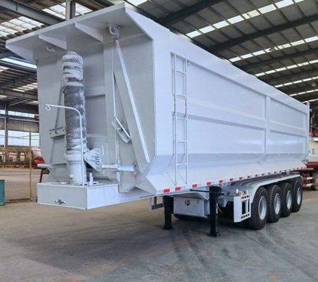 Schwerlastfahrzeug 28 t WS 4 Achsen Hydraulischer Hinterbehälter für große Belastungen