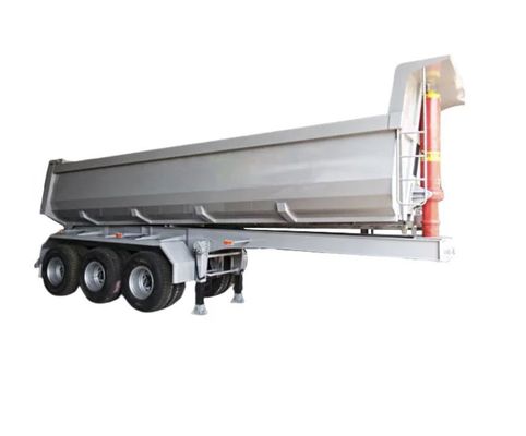 60T/80T U-Typ-Tipper-Hinterbehälter für den Transport von Sandsteinkorn