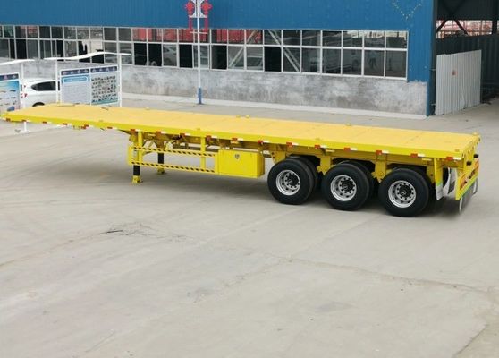 2 Achsen 3 Achsen 4 Achsen 20' 40' 45' Container Flatbed Semi-Trailer für Lkw-Reifen Spezifikationen. 12R22.5