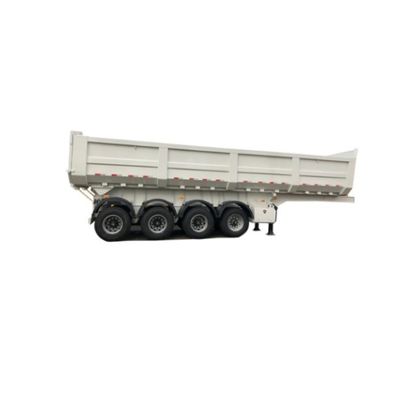 13/16 Tonnen Dual Line Brake System Hintere Dump Semi-Trailer für den Transport von Kohlebergwerken