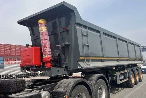 Lkw-Anhänger 3/4 Achsen 60-100 Tonnen Anhänger mit schwerem Landegerät 28 t