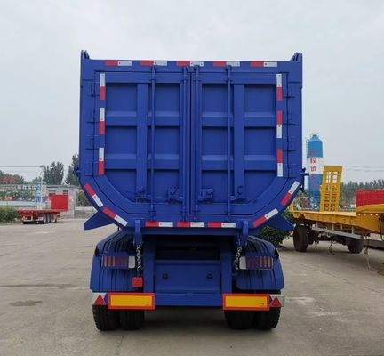 Hinterliegender Sattelzug Wosheng 4 Achsen Hydraulischer Endkipper Sattelzug