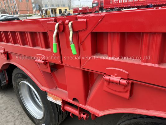 Direkt 4 Achsen 16 Räder Niederbett Semi-Anhänger mit maximaler Nutzlast von 30TON/60TON/80TON/100TON